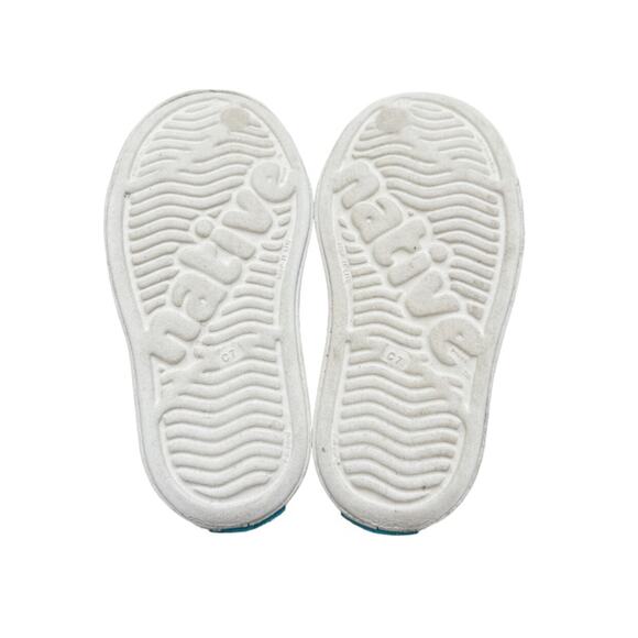 Native Rainbow Tie Dye Jefferson Sneakers Size 7c - Picture 5 of 5